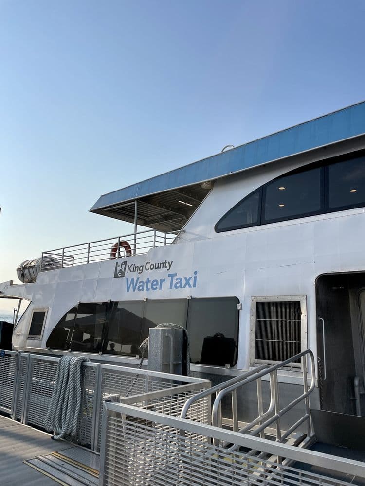 Water Taxi to Alki